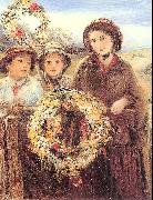 Marshall, Thomas Falcon May Day Garlands china oil painting reproduction